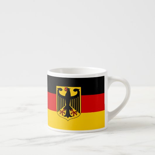 Patriotische Nationalflagge Espressotasse (Rechts)