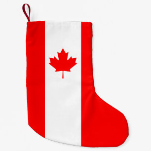 Patriotische Nationalflagge KANADA Kleiner Weihnachtsstrumpf