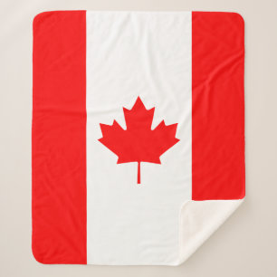 Patriotische Nationalflagge KANADA Sherpadecke