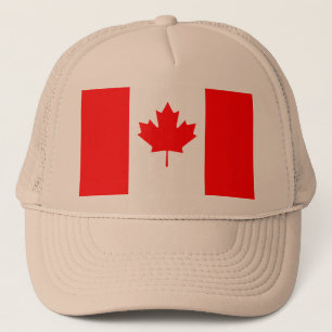 Patriotische Nationalflagge KANADA Truckerkappe