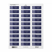 Patriotische Navy Blue Stars (Vorne)