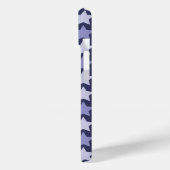 Patriotische Navy Blue Stars Case-Mate iPhone Hülle (Rückseite / Links)