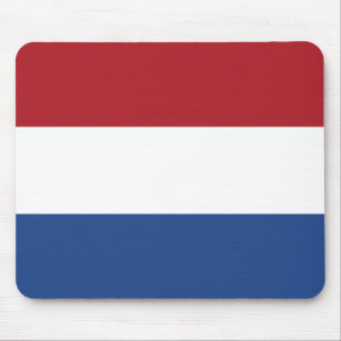 Patriotische niederländische Flagge Mousepad