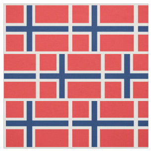 Patriotische Norwegische Flagge Stoff