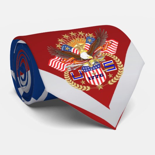 Patriotische oder krawatte (Gerollt)