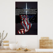 Patriotische oder Veteran Pick one View Artist Com Poster (Küche)