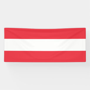 Patriotische österreichische Flagge Banner