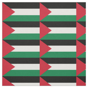 Patriotische Palästina-Flagge Stoff