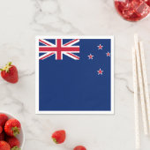 Patriotische Papierservietten mit neuseeländischer (Beispiel)