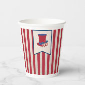 Patriotische Papiertasse | American Pride Coffee C Pappbecher (Vorderseite)