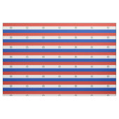Patriotische Paraguay-Flagge Stoff (Fat Quarter (45,7 x 55,9 cm))