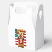 patriotische Pizzabstimmung für mich Geschenkschachtel (Geöffnet)