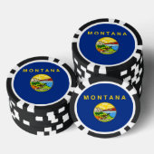 Patriotische Poker-Chips mit Fahne von Montana Pokerchips (Stapel)