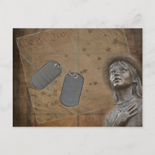 Patriotische Postkarte