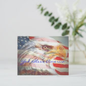 Patriotische Postkarte (Stehend Vorderseite)