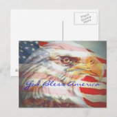 Patriotische Postkarte (Vorne/Hinten)