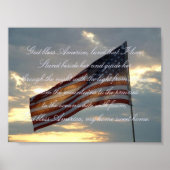 Patriotische Printwerbung Poster (Vorne)