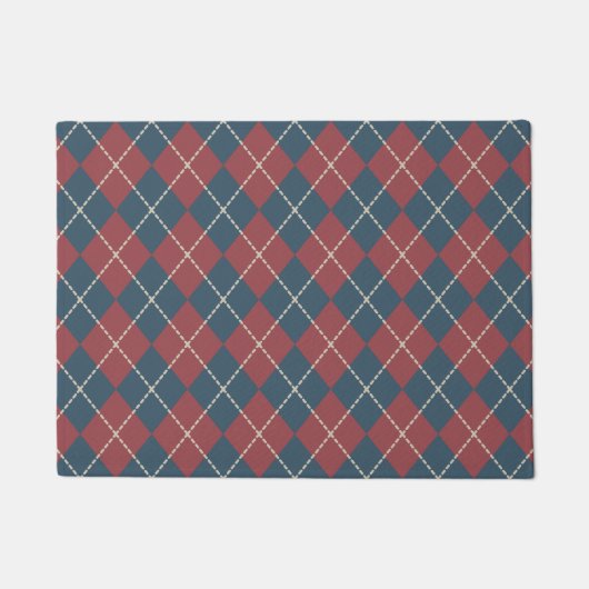 Patriotische Raute Doormat Fußmatte (Vorderseite)