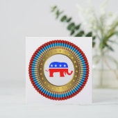 Patriotische republikanische Einladung - SRF (Stehend Vorderseite)