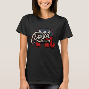 Patriotische Republikanische Konservative USA Rai T-Shirt
