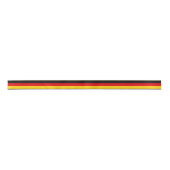 Patriotische Ribbon mit Flagge Deutschlands Satinband (Vorderseite)