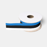 Patriotische Ribbon mit Flagge Estlands