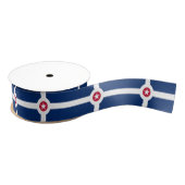 Patriotische Ribbon mit Flagge Indianapolis Ripsband (Spule)