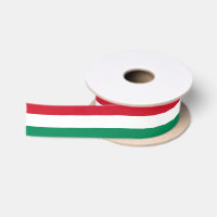 Patriotische Ribbon mit Flagge Ungarns