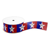 Patriotische Ribbon mit Flagge von San Antonio Ripsband (Spule)