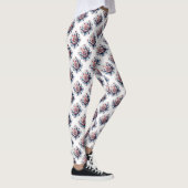 Patriotische Rose Leggings (Rechts)
