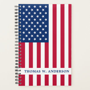 Patriotische Rot Weiß Blau USA Amerikanische Flagg Planer