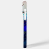 PATRIOTISCHE, ROT WEISSE BLUME Case-Mate iPhone HÜLLE (Rückseite / Links)