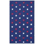 Patriotische rote blaue Sterne Tischdecke (Vorderseite)