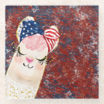 PATRIOTISCHE ROTE WEISSE BLAUE ALPACA