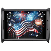 PATRIOTISCHE ROTE WEISSE BLAUE AMERIKANISCHE FIREW