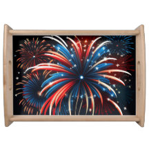 PATRIOTISCHE ROTE WEISSE BLAUE AMERIKANISCHE FIREW