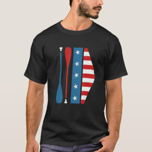Patriotische Ruderohren für Türme T-Shirt
