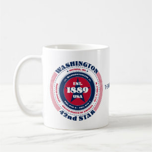 Patriotische Rundschreiben-Tasse Kaffeetasse