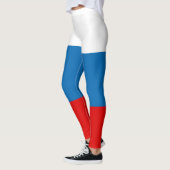 Patriotische Russische Pan Slavic-Flagge Leggings (Links)