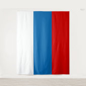 Patriotische Russische Pan Slavic-Flagge Wandteppich (Vorderseite)