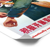 Patriotische Sanitäraktivitäten Poster (Ecke)