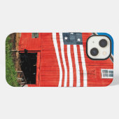 Patriotische Scheune iPhone Hülle (Rückseite (Horizontal))