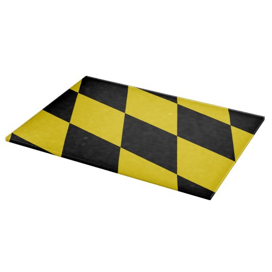 Patriotische Schneideplatte mit Flag München Schneidebrett (Ecke)