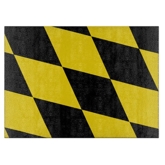 Patriotische Schneideplatte mit Flag München Schneidebrett (Vorderseite)