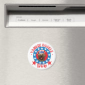 Patriotische Schokolade Labrador Magnet (In Situ (Geschirrspüler))