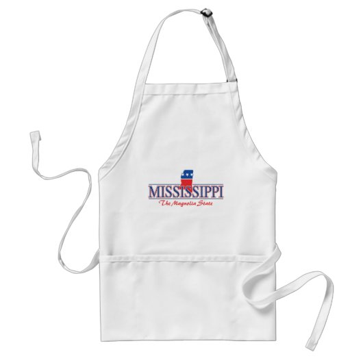 Patriotische Schürze Mississippis (Vorne)