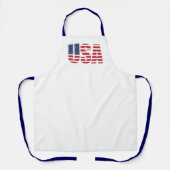 Patriotische Schürze USA (Vorderseite)
