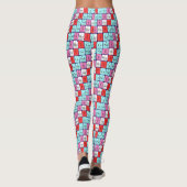 patriotische Shetland-Periodentafel-Leggings (1) Leggings (Rückseite)