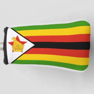 Patriotische Simbabwflagge Afrika Golf Headcover