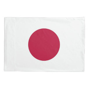 Patriotische Single-Pillowcase-Flagge Japans Kissenbezug